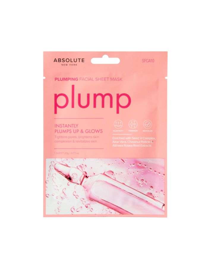ABSOLUTE NEW YORK PLUMP MASQUE REPULPANT – Eclat et Fermeté pour Votre Peau