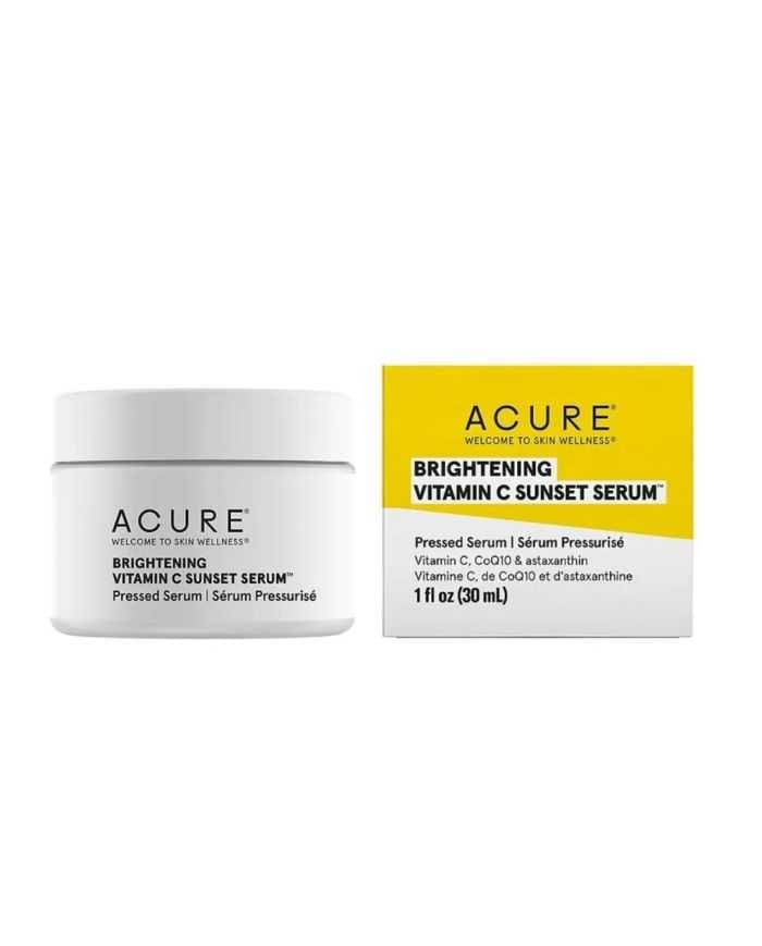 ACURE SÉRUM PRESSURISE À LA VITAMINE C 30 ML – Éclat et Lumière pour Votre Visage