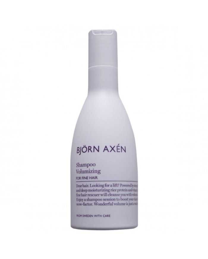BJORN AXEN SHAMPOING VOLUMINIZATEUR 250 ML – Idéal pour Cheveux Fins