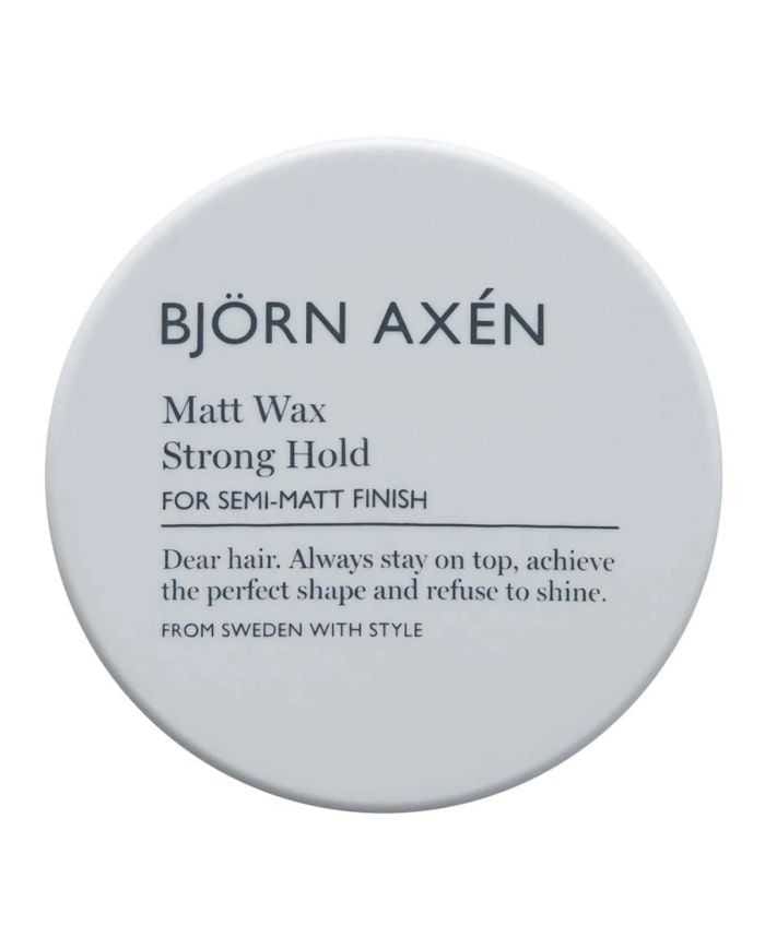 Bjorn Axen Strong Hold 80 ML – Cire Coiffante Mat Pour Tous Les Types de Cheveux