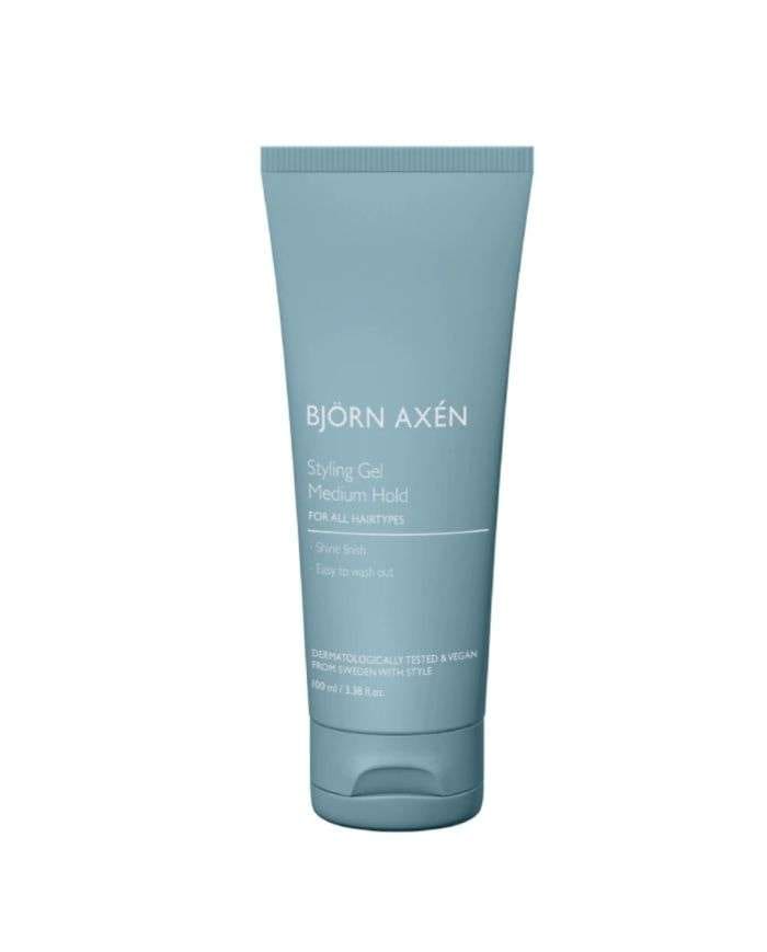 BJORN AXEN STYLING GEL MEDIUM HOLD 100 ML – Gel Coiffant pour Tous Types de Cheveux