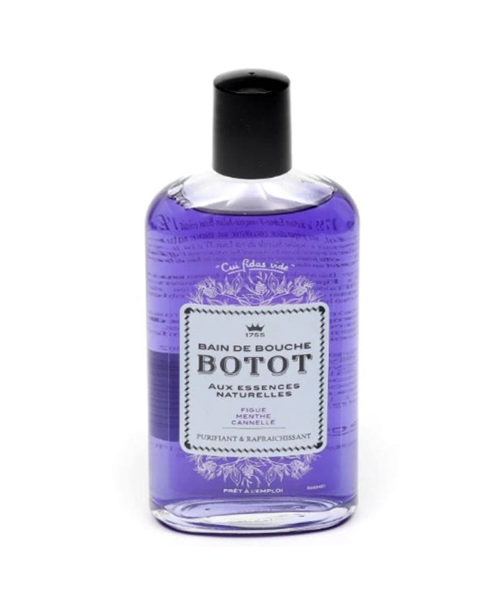 BOTOT BAIN DE BOUCHE AUX ESSENCES NATURELS FIGUE, MENTHE ET CANNELLE – Une Haleine Fraîche et Éclatante