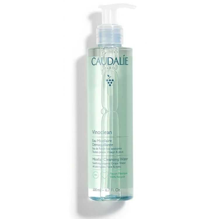 CAUDALIE VINOCLEAN EAU MICELLAIRE DEMAQUILLANTE 200 ML – Démaquillage Doux et Naturel