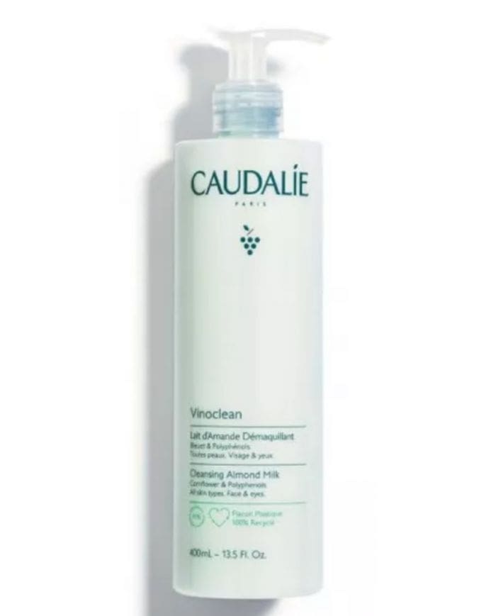 CAUDALIE VINOCLEAN Lait d&rsquo;Amande Démaquillant 400 ML Tous Types Peaux