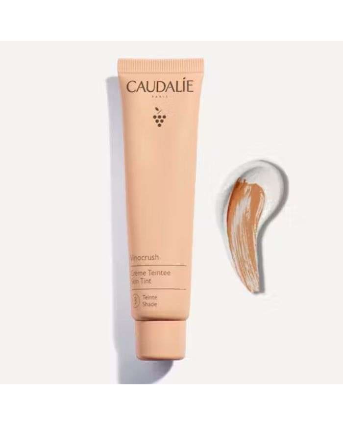 CAUDALIE VINOCRUSH CREME TEINTEE 30 ML TEINTE 3 – Teint Parfait et Éclat Naturel