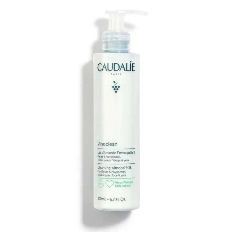 CAUDALIE VINOCLEAN LAIT D’AMANDE DEMAQUILLANT 200 ML – Démaquillage Doux et Naturel