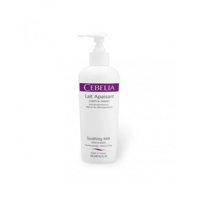 CEBELIA Lait Apaisant Corps et Jambes 290 ML – Hydratation et Confort