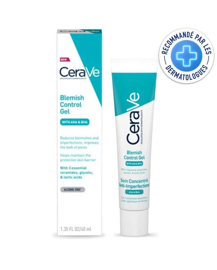 CeraVe Soin Concentré Anti Imperfections 40 ml - Solutions Efficaces pour Peaux Acnéiques
