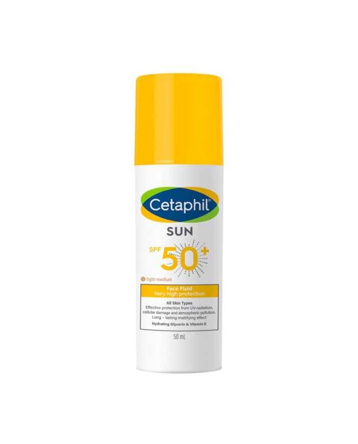 CETAPHIL SUN SPF 50+ LIGHT MEDIUM 50ML – Protection Solaire Avancée en Maroc