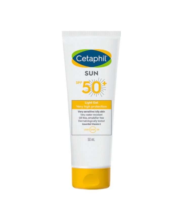 Cetaphil Sun Light Gel SPF 50+ Peaux Sensibles et Grasses 50 ml