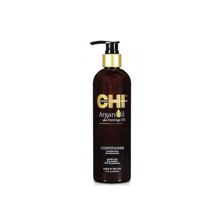 CHI ARGAN OIL ET MORINGA APRÈS SHAMPOOING 340 ML – Revitalisez vos Cheveux
