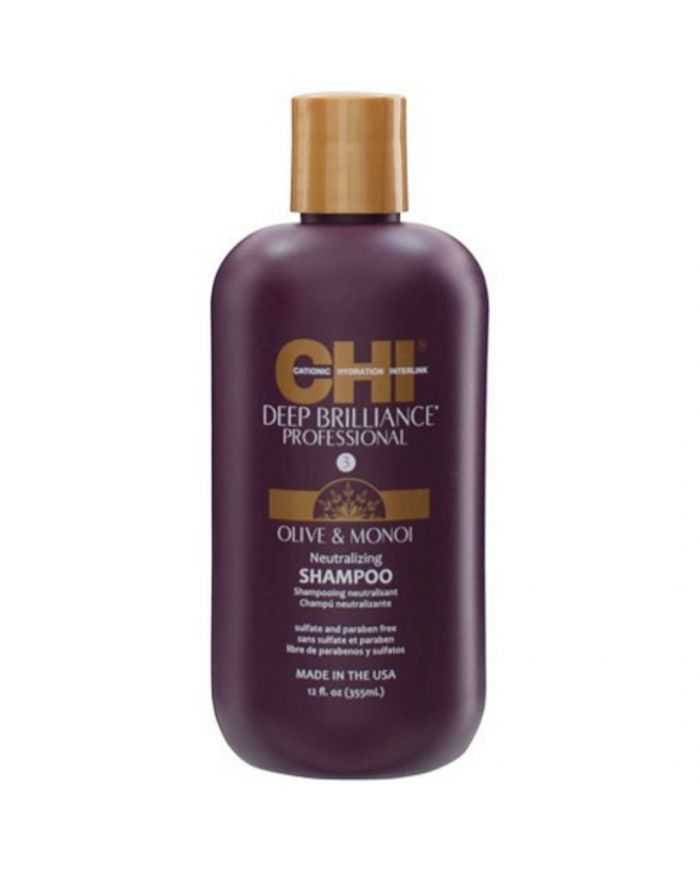 CHI DEEP BRILLANCE OPTIMUM SHAMPOING HYDRATANT 355ML – Pour des Cheveux Doux et Soyeux