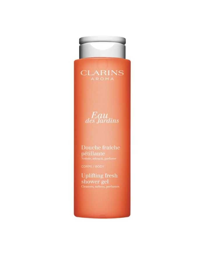Clarins Eau des Jardins Douche Fraîche Pétillante 200 ml – Gel Lavant Douceur
