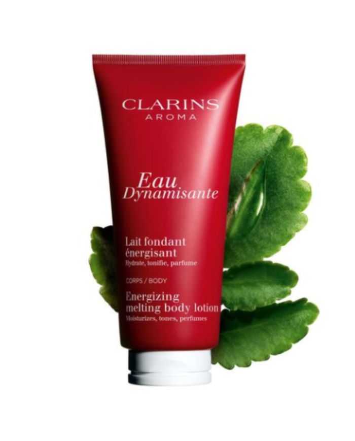 CLARINS EAU DYNAMISANTE LAIT FONDANT ÉNERGISANT CORPS 200ML – Hydratation et Énergie