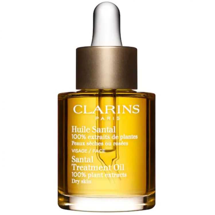Huile Visage Santal 30ml par Clarins – Apaisement et Hydratation