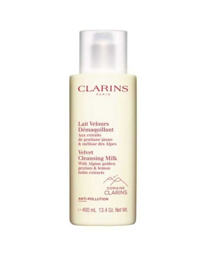 Clarins Lait Démaquillant Velours 400 ml – Douceur et Efficacité