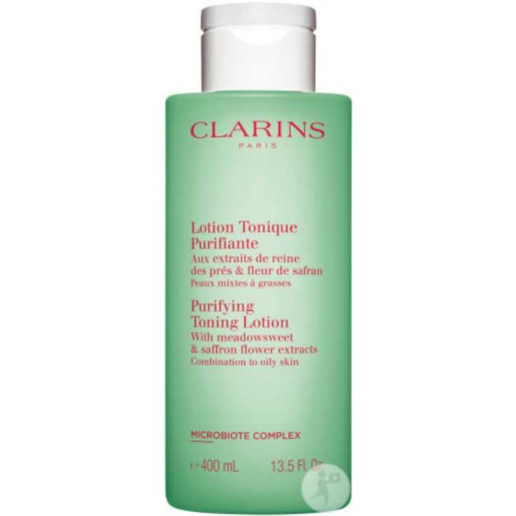 Clarins Lotion Tonique Purifiante PEAUX MIXTES OU GRASSES 400 ML – Nettoyage et Équilibre