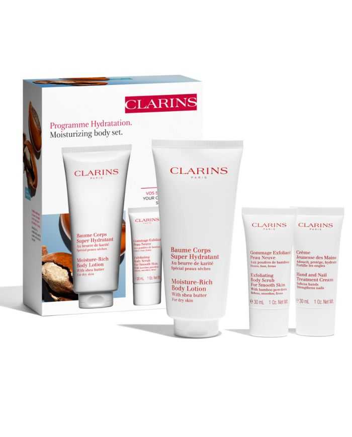 CLARINS MA ROUTINE PROGRAMME HYDRATATION – Coffret de Soins Hydratants
