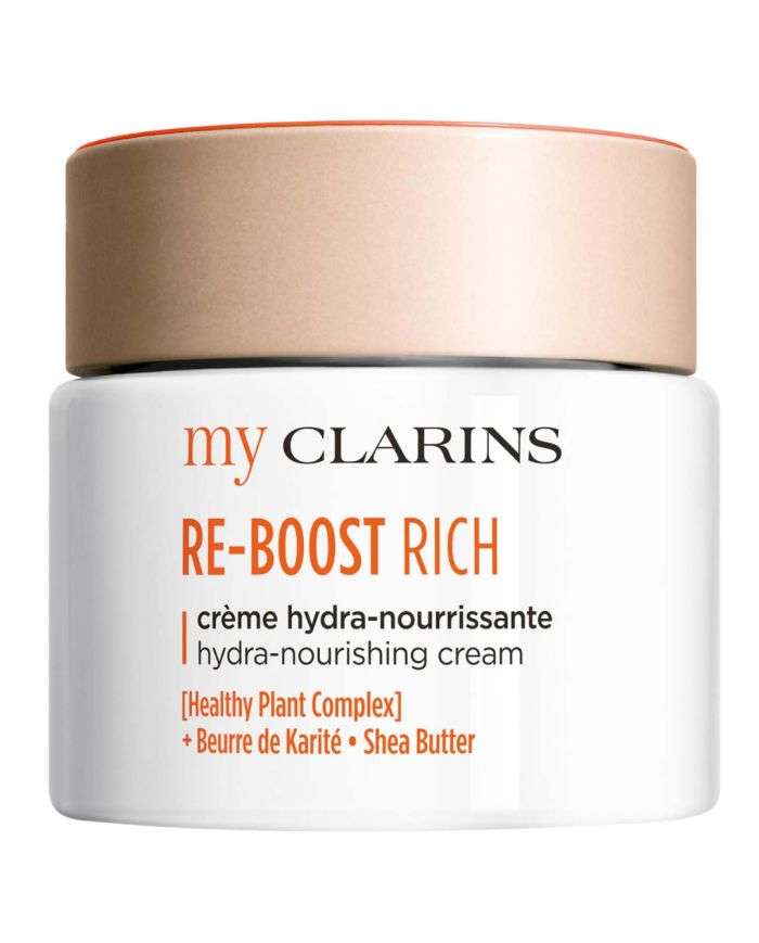 CLARINS MY CLARINS RE BOOST RICH CREME HYDRA NOURRISSANTE 50 ML – Crème Hydratante Ultra-Nourrissante pour le Visage