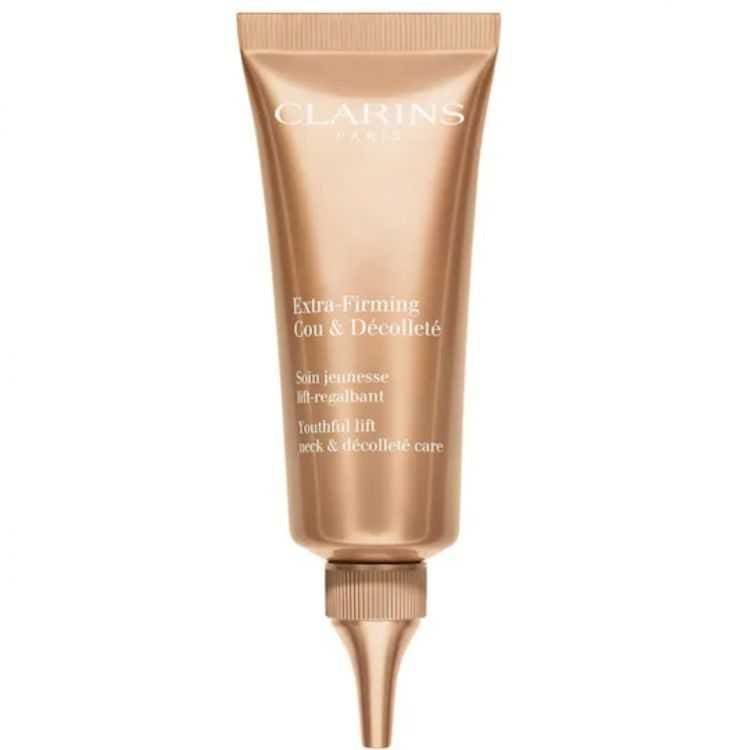 Clarins Extra Firming Cou et Décolleté 75 ml – Soin Anti-Age pour Première Rides