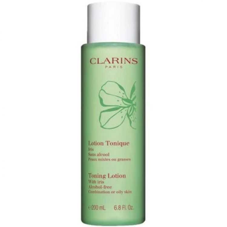Clarins Lotion Tonique Purifiante 200ml pour Peaux Mixtes et Grasses