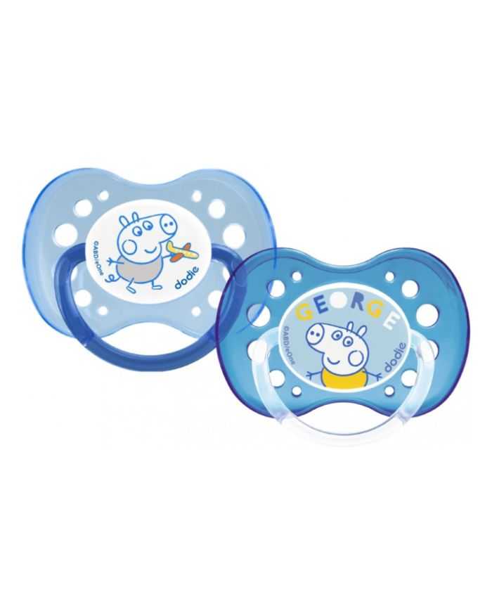 Dodie Sucettes Anatomiques Peppa Pig 18 Mois + – 2 Pièces