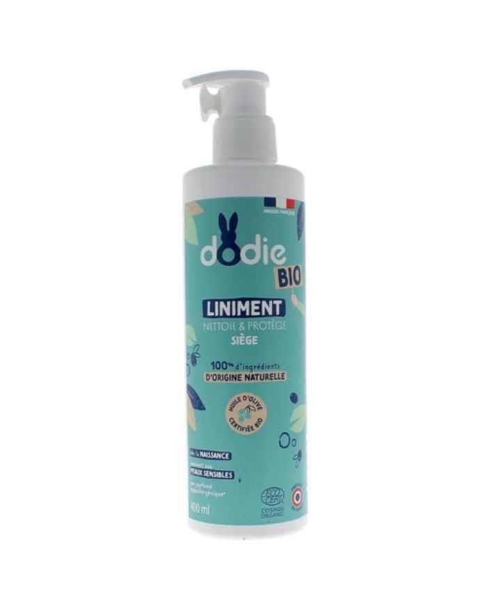 DODIE BIO LINIMENT NETTOIE ET PROTEGE SIEGE 400 ML – Confort et Protection pour la Peau de Bébé