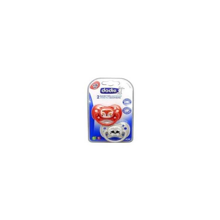 DODIE SUC A13 +6M DUO SUMMERTIME – Sucettes Confortables pour Bébé