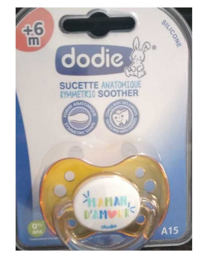 Dodie Sucette Anatomique Silicone +6M – Maman Papa Chéri