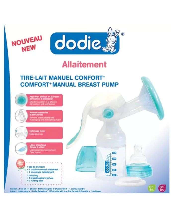 DODIE Tire Lait Manuel Confort – Nourrissez Bébé avec Douceur