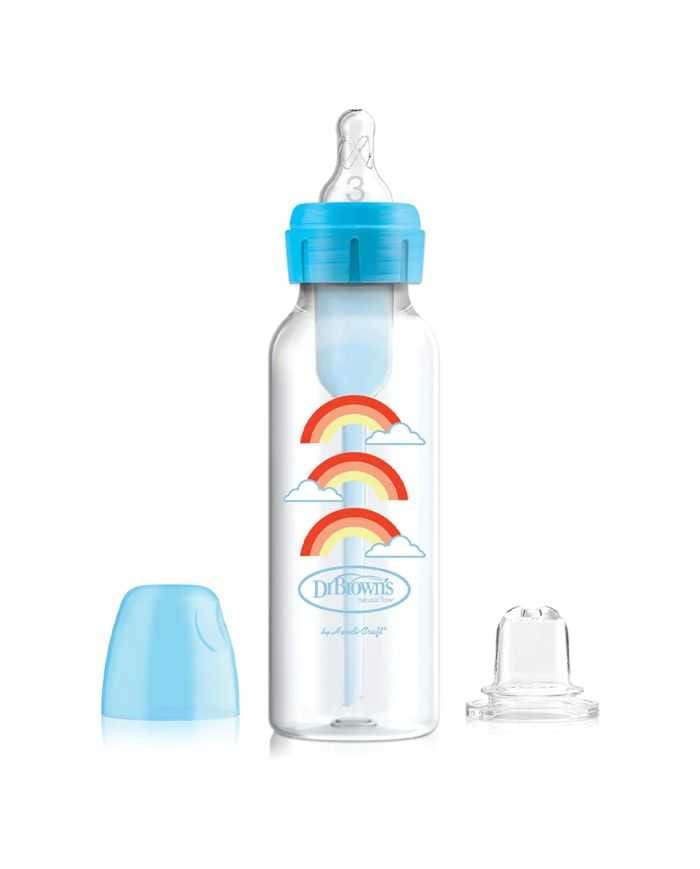 Biberon Anti-Colique DR BROWN&rsquo;S Options+ 250 ml Sippy avec Tétine L3 (6 mois+) au Maroc