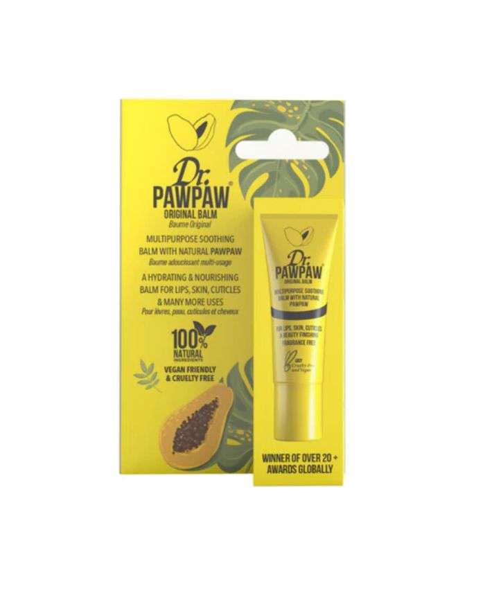 Baume Original Dr. Pawpaw 10ml – Hydratation Intense pour Lèvres et Peau