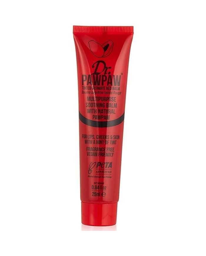 Baume Suprême Teinte Rouge Dr Pawpaw 25 ml – Hydratation et Couleur pour Vos Lèvres