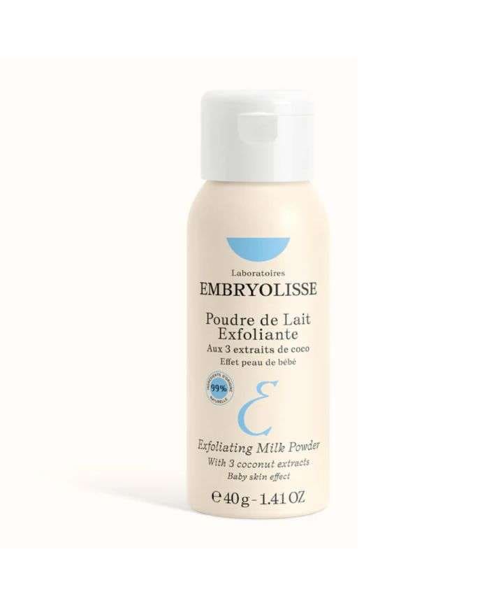 EMBRYOLISSE Poudre de Lait Exfoliante 40 g – Exfoliation Douce et Écologique
