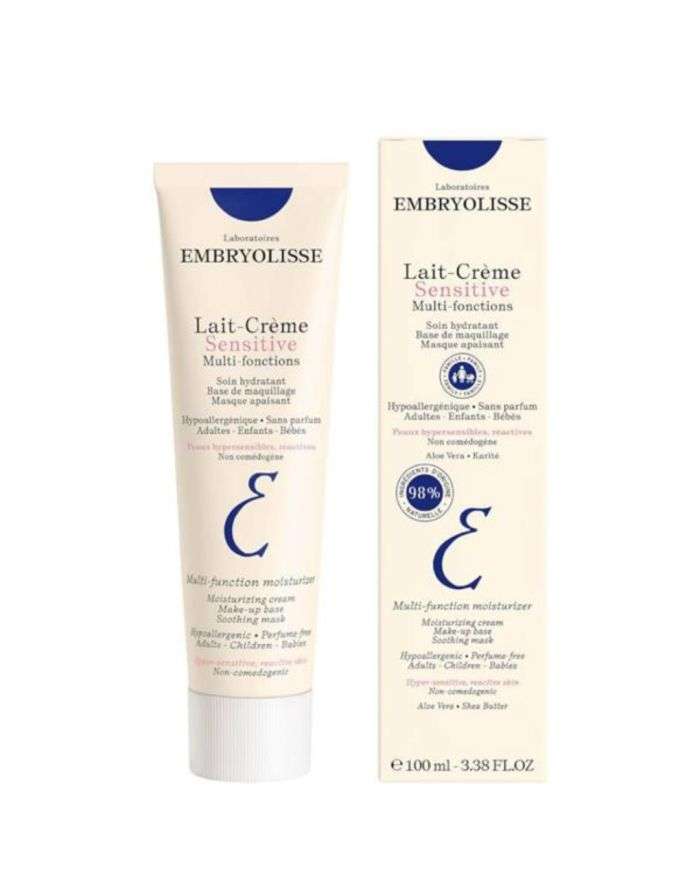 EMBRYOLISSE LAIT CREME SENSITIVE 100 ML – Hydratation optimale pour peaux sensibles