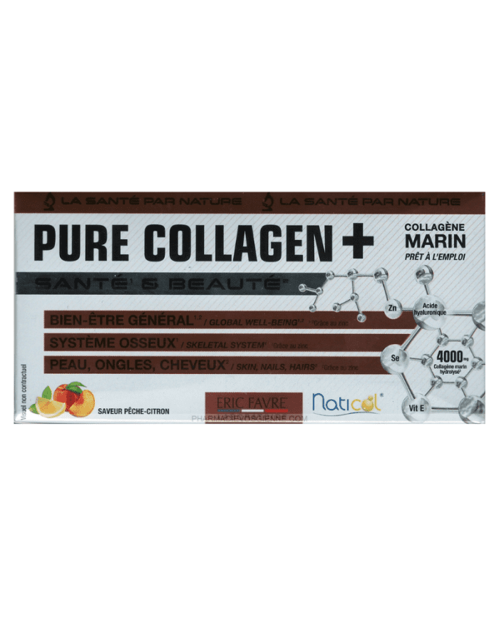 Collagène Pur Citron Pêche 150ml Eric Favre