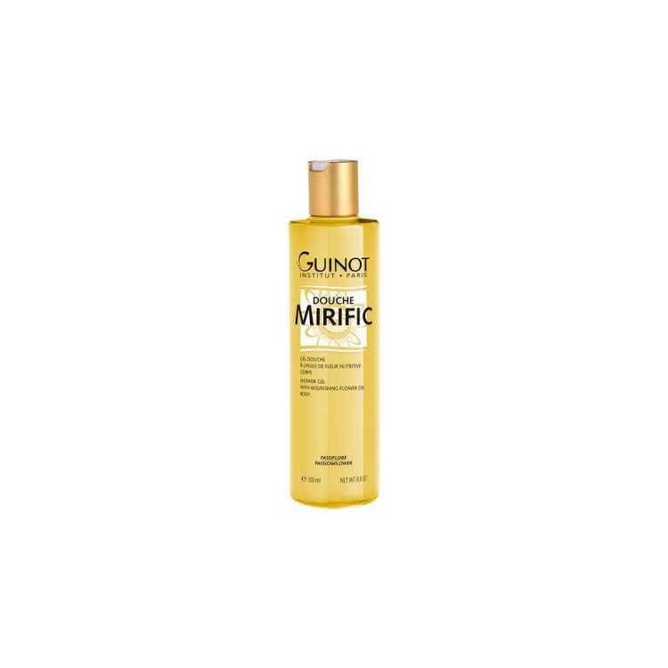 GUINOT Douche Mirific – Gel Douche Nourrissant à l&rsquo;Huile de Fleur Nutritive 300ML