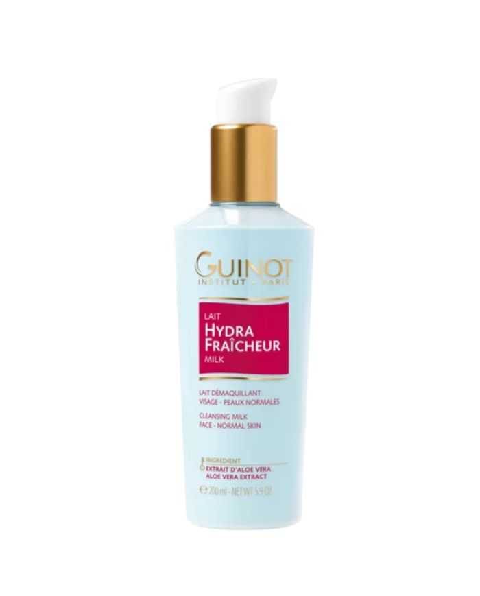 GUINOT Lait Hydra Fraîcheur 200ML – Soin Démaquillant Hydratant
