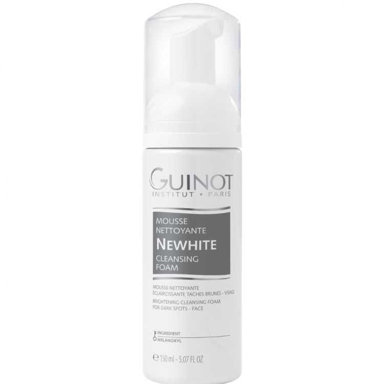 GUINOT Newhite Mousse Nettoyante – Éclat et Hydratation pour Tous Types de Peaux