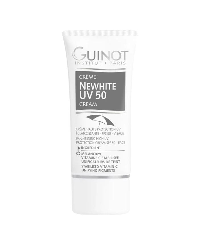 GUINOT NEWHITE UV 50 30 ML – Crème Solaire Éclaircissante SPF 50