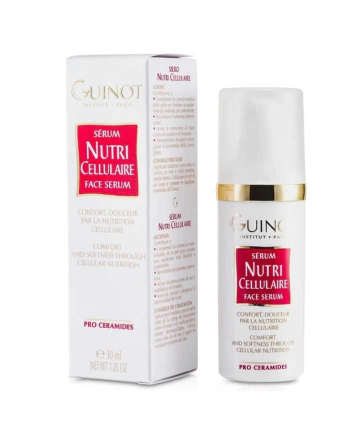 Sérum Nutri Cellulaire Guinot 30 ml – Nutrition Intense pour Peaux Sèches