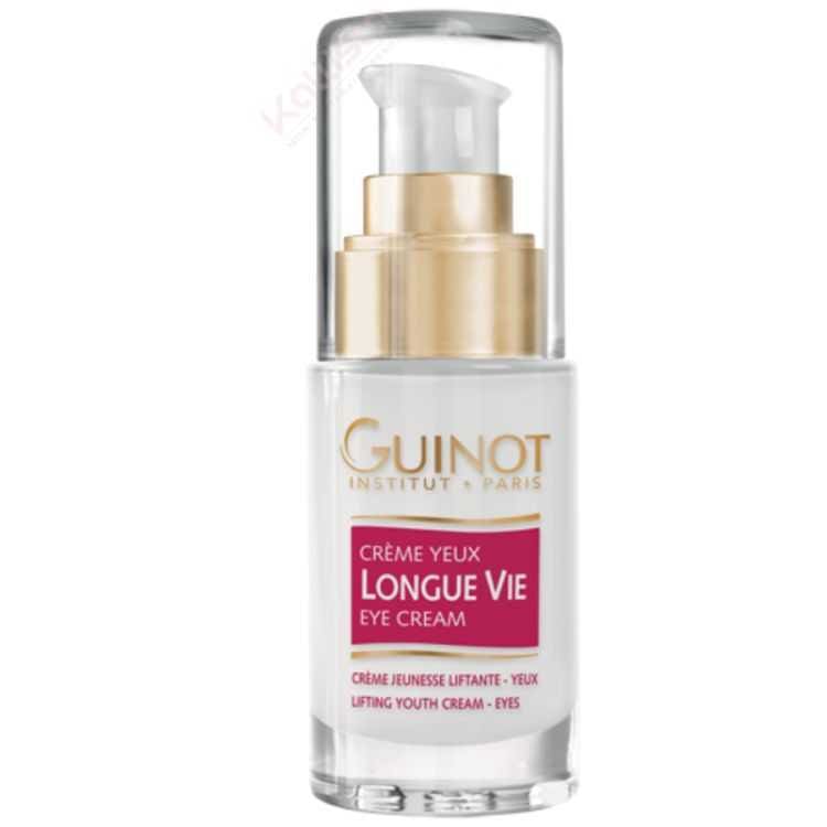 GUINOT LONGUE VIE YEUX CRÈME JEUNESSE LIFTANTE 15ML – Soin Réparateur Contour des Yeux