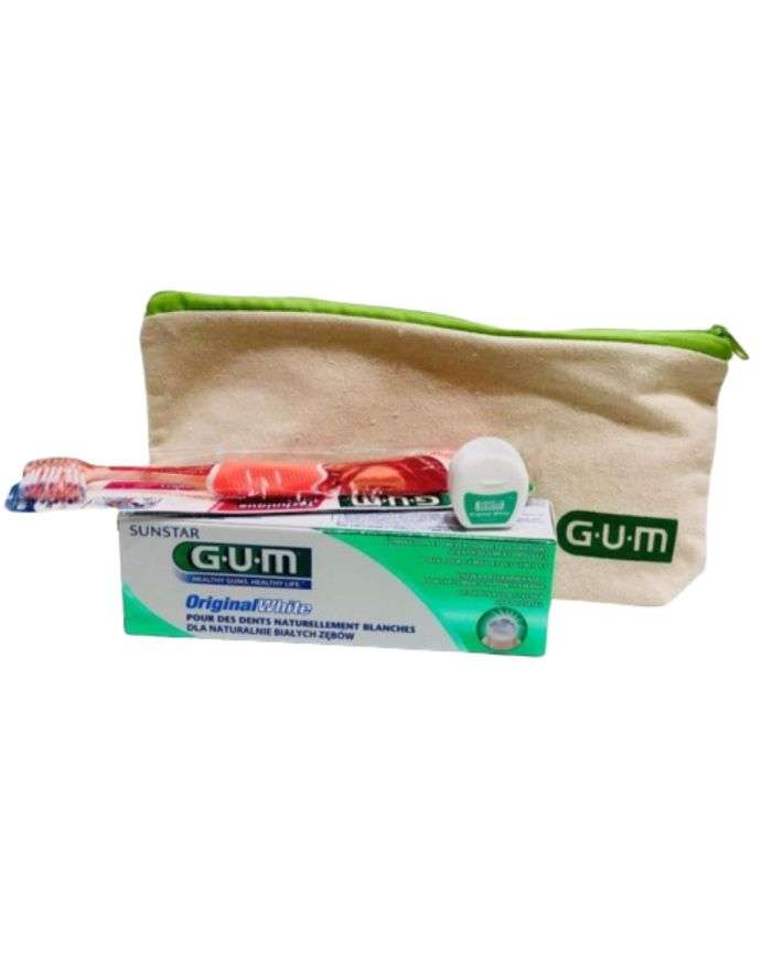 GUM TROUSSE BLANCHEUR ORIGINAL WHITE – Offrez à vos dents un éclat éclatant !