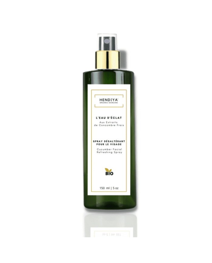 HENDIYA Eau d&rsquo;Éclat Spray Désaltérant Visage 150 ML – Soin Éclat et Anti-Taches