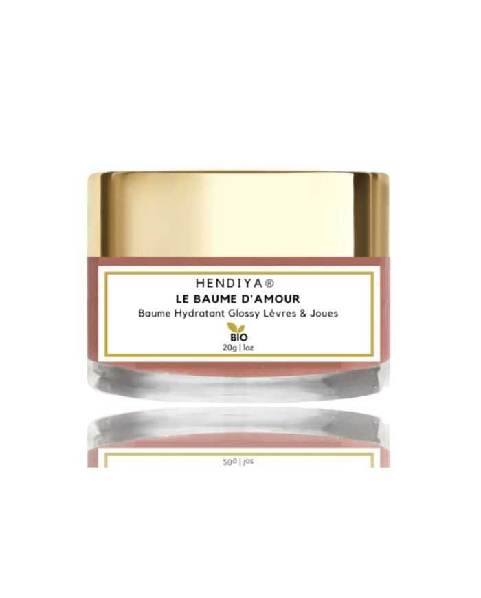 HENDIYA LE BAUME D’AMOUR 20G – Baume Nourrissant et Protecteur 100% Naturel