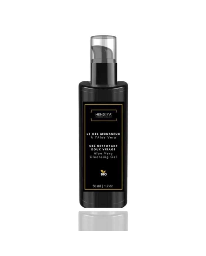 HENDIYA – Gel Mousseux Nettoyant Doux pour le Visage 50 ml