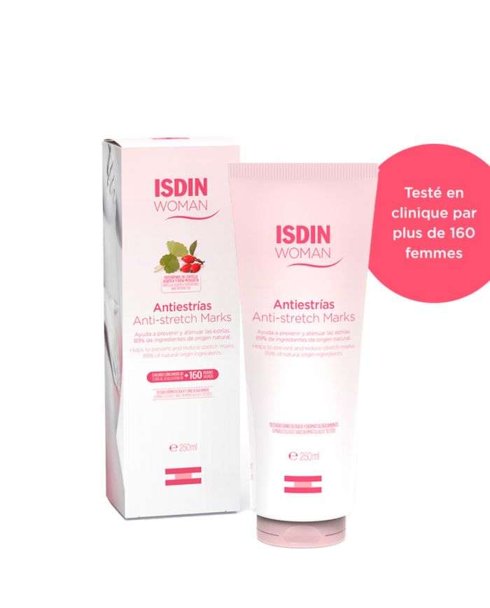 Crème Anti-Vergetures ISDIN 250ml pour Femmes