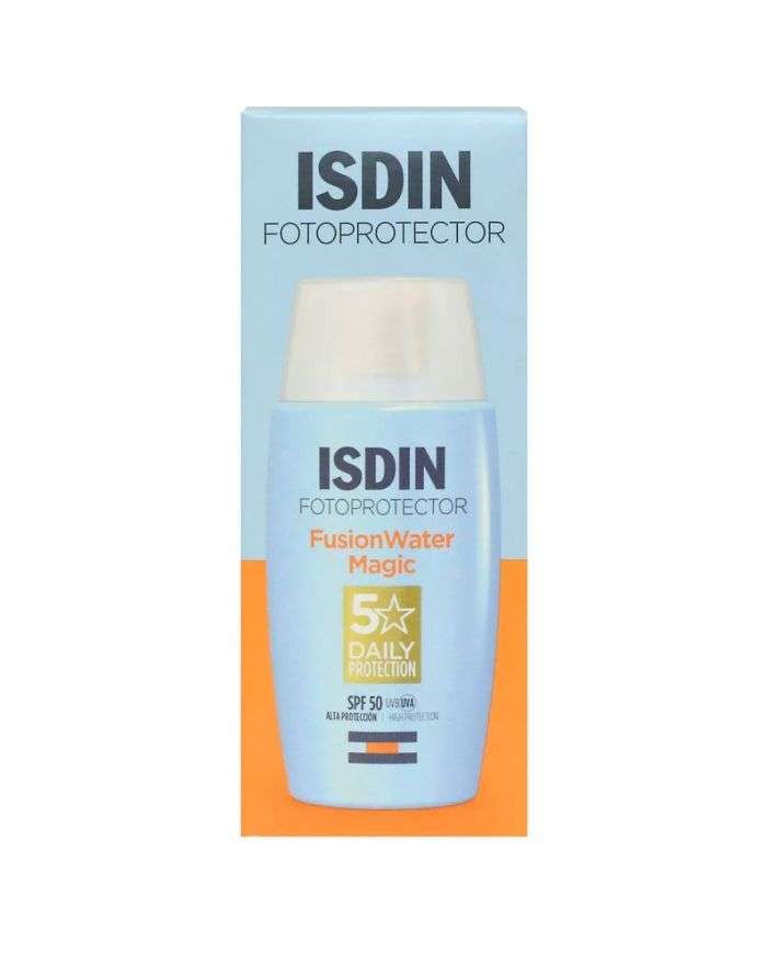 ISDIN FOTOPROTECTOR FUSION WATER SPF 50+ MAGIC 50 ML – Protection Solaire Ultra Légère