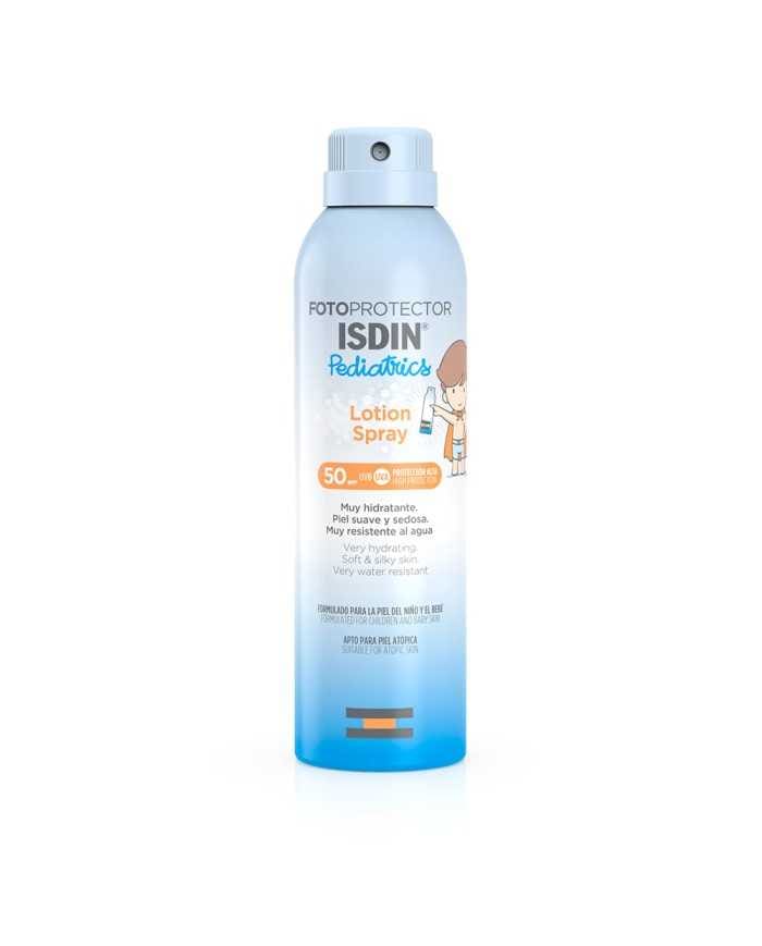 ISDIN Fotoprotector Pediatrics Lotion Spray SPF 50+ 250 ML – Protection Solaire Optimale pour Enfants