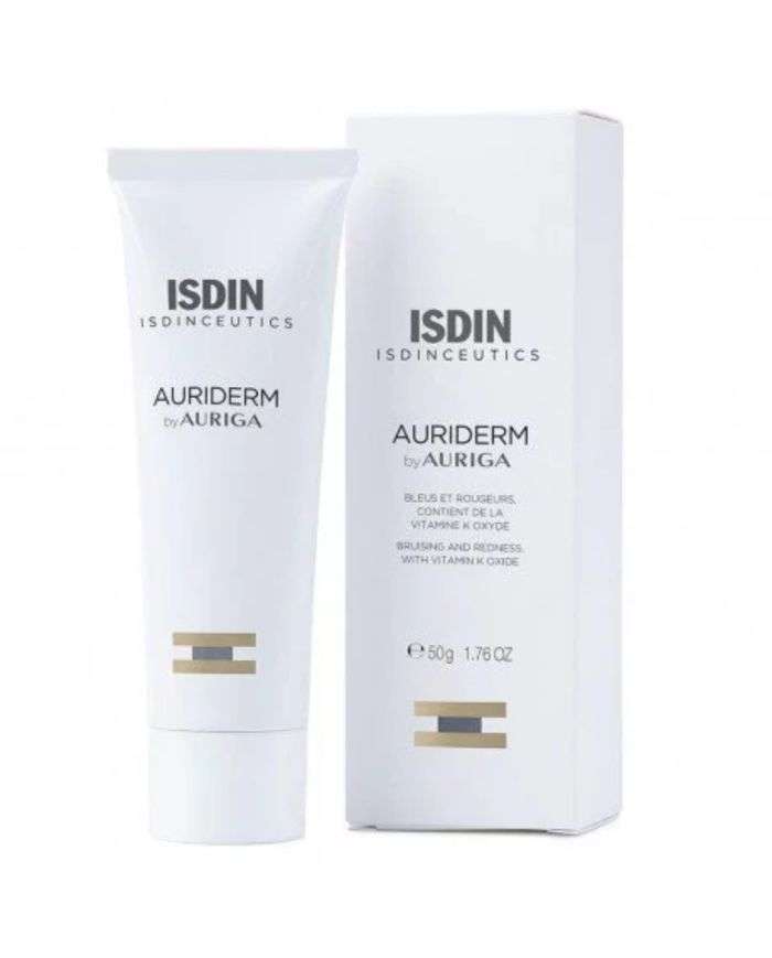 ISDIN ISDINCEUTICS AURIDERM CRÈME 50 ML – Soins Anti-Rougeurs Efficaces